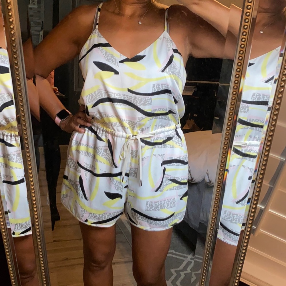 Multicolor Guess Silk romper